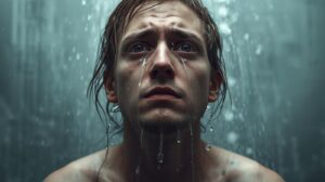 In the hospital shower, I began to cry…